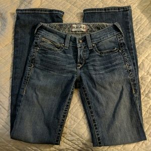 Ariat real denim mid wash jean 25R